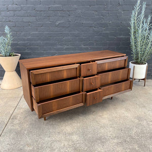 Vintage Mid-Century Modern Walnut Dresser, c.1960’s