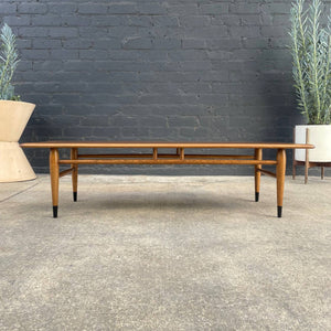 Mid-Century Modern “Acclaim” Walnut Coffee Table by Lane, c.1960’s