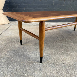 Mid-Century Modern “Acclaim” Walnut Coffee Table by Lane, c.1960’s