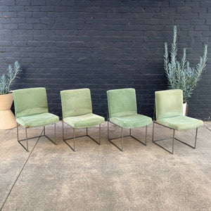 Set of 8 Milo Baughman Chrome Dining Chairs for Thayer Coggin, c.1960’s