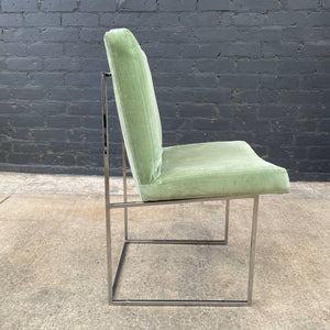 Set of 8 Milo Baughman Chrome Dining Chairs for Thayer Coggin, c.1960’s