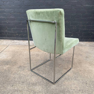 Set of 8 Milo Baughman Chrome Dining Chairs for Thayer Coggin, c.1960’s