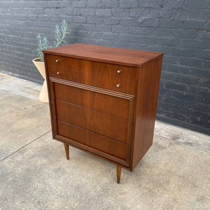 Mid-Century Modern Walnut Highboy Chest of Drawers, c.1960’s