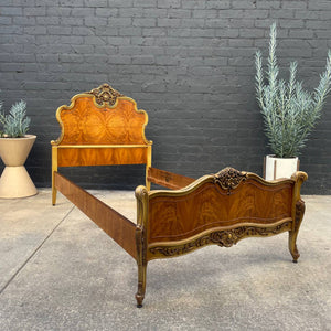 Vintage French Provincial Style Twin-Size Bed Frame, c.1950’s