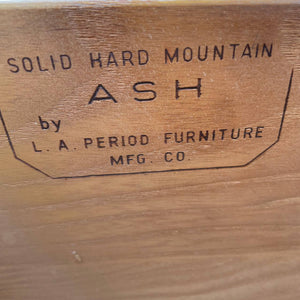 Mid-Century Modern Highboy Chest of Drawers by LA Period Furniture, c.1960’s