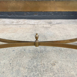 Mid-Century Modern Brass & Glass Coffee Table, c.1960’s