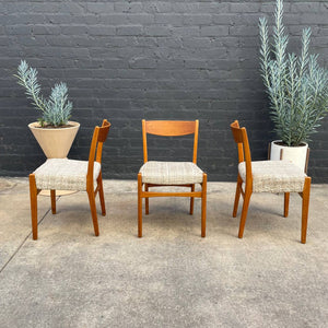 Set of 6 Danish Modern Teak Dining Chairs, c.1960’s