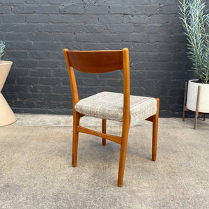 Set of 6 Danish Modern Teak Dining Chairs, c.1960’s