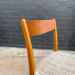 Set of 6 Danish Modern Teak Dining Chairs, c.1960’s