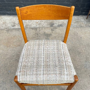 Set of 6 Danish Modern Teak Dining Chairs, c.1960’s
