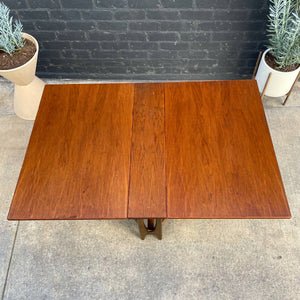 Mid-Century Modern Drop-Leaf Dining Table, c.1960’s