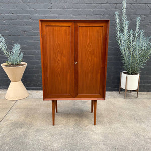 Danish Modern Teak Bookcase Cabinet, c.1960’s