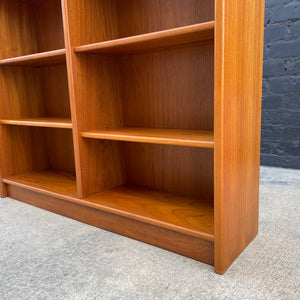 Danish Modern Teak Bookshelf with Adjustable Shelves, c.1960’s