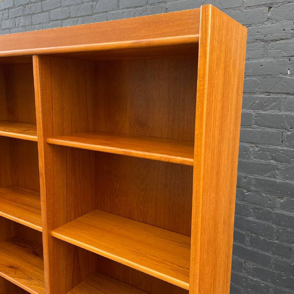 Danish Modern Teak Bookshelf with Adjustable Shelves, c.1960’s