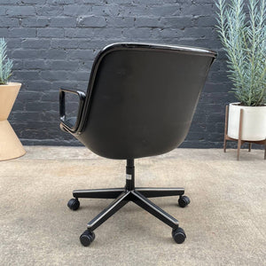 Vintage Charles Pollock Office Swivel Lounge Chair, c.1980’s