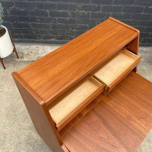Danish Modern Teak Drop-Leaf Writing Desk, c.1960’s