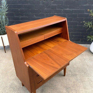 Danish Modern Teak Drop-Leaf Writing Desk, c.1960’s