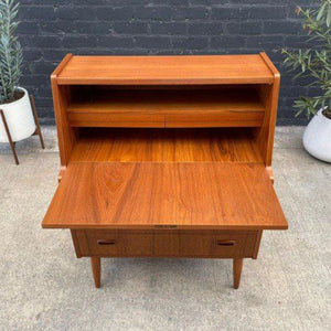 Danish Modern Teak Drop-Leaf Writing Desk, c.1960’s