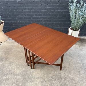 Mid-Century Modern Drop-Leaf Dining Table, c.1960’s