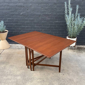 Mid-Century Modern Drop-Leaf Dining Table, c.1960’s