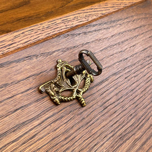 Antique American Style Oak Secretary Desk with Drop Down