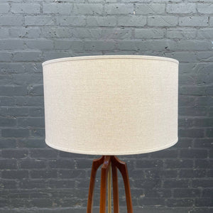Mid-Century Modern Sculpted Walnut Table Lamp, c.1960’s