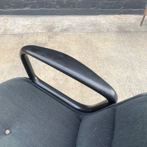 Vintage Charles Pollock Office Swivel Lounge Chair, c.1980’s