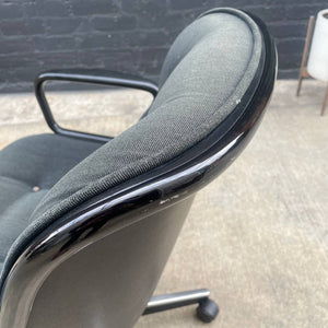 Vintage Charles Pollock Office Swivel Lounge Chair, c.1980’s