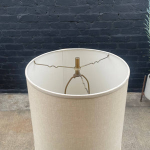 Mid-Century Modern Sculpted Walnut Floor Lamp, c.1960’s