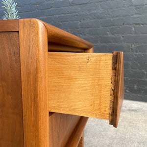 Mid-Century Modern Walnut Night Stand with Diamond Front, c.1960’s