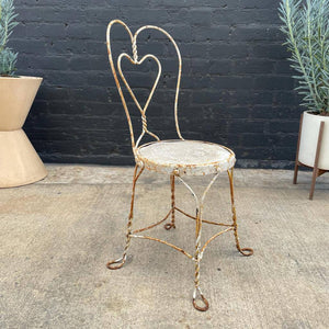 Set of 4 Vintage Metal Dining Chairs