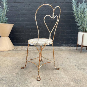 Set of 4 Vintage Metal Dining Chairs