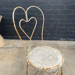 Set of 4 Vintage Metal Dining Chairs