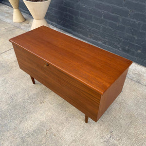 Mid-Century Modern Walnut Trunk Chest by Lane Furniture, c.1960’s