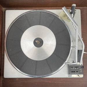 Mid-Century Modern Walnut Stereo Console Table, c.1960’s