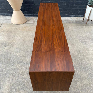 Mid-Century Modern Walnut Credenza Bookcase, c.1960’s