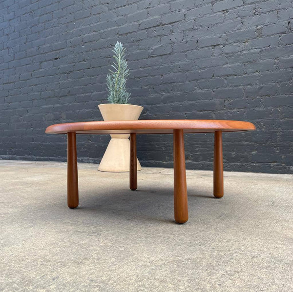 Danish Modern Teak Round Coffee Table, c.1960’s