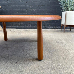 Danish Modern Teak Round Coffee Table, c.1960’s