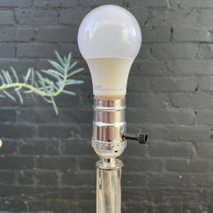 Pair of Vintage Italian Murano Glass Table Lamps, c.1960’s