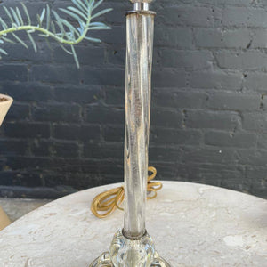 Pair of Vintage Italian Murano Glass Table Lamps, c.1960’s