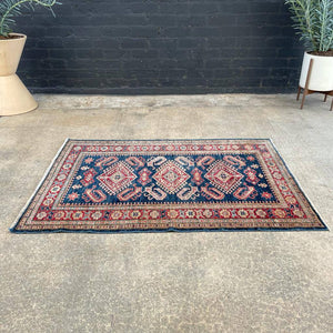 Vintage Oriental Wool Rug Carpet