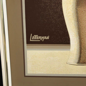 Vintage Modern Painting by Letterman