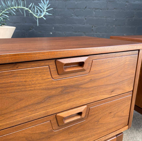 Pair of Mid-Century Modern Walnut Night Stands, c.1960’s