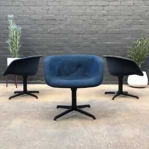 Original Vintage Herman Miller Swivel Lounge Chairs