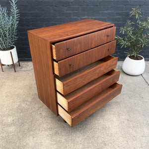 Mid-Century Modern Walnut Highboy Chest of Drawers, c.1960’s