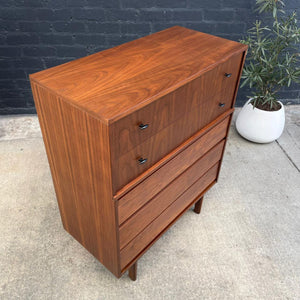Mid-Century Modern Walnut Highboy Chest of Drawers, c.1960’s