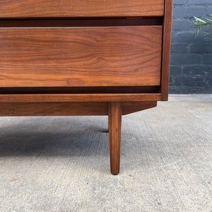 Mid-Century Modern Walnut Highboy Chest of Drawers, c.1960’s
