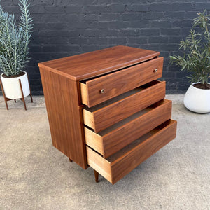 Mid-Century Modern Walnut Highboy Chest of Drawers by Harmony House, c.1960’s