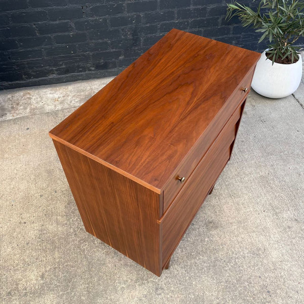 Mid-Century Modern Walnut Highboy Chest of Drawers by Harmony House, c.1960’s