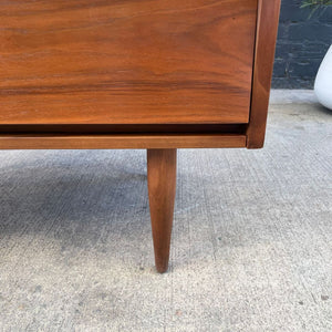 Mid-Century Modern Walnut Highboy Chest of Drawers by Harmony House, c.1960’s
